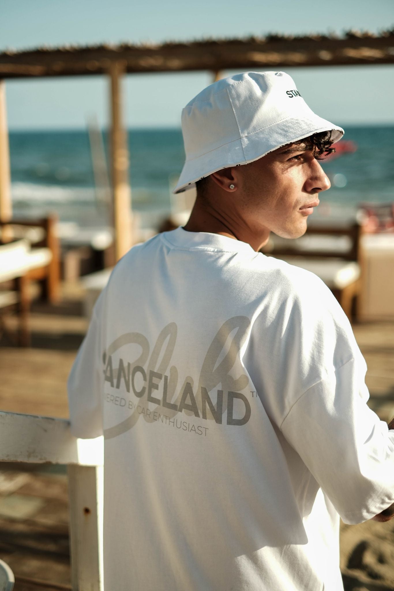 FISHERMAN'S HAT WHITE