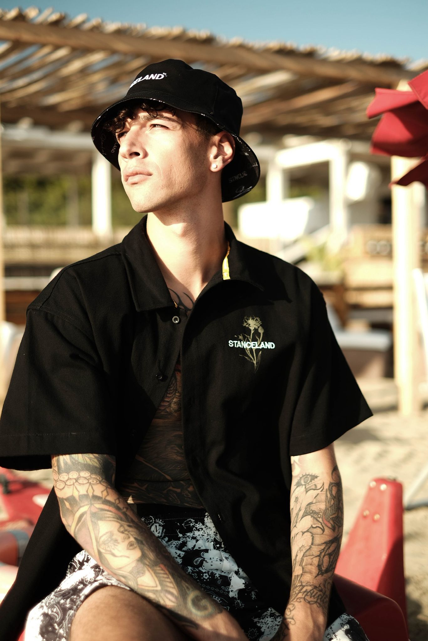 FISHERMAN'S HAT BLACK