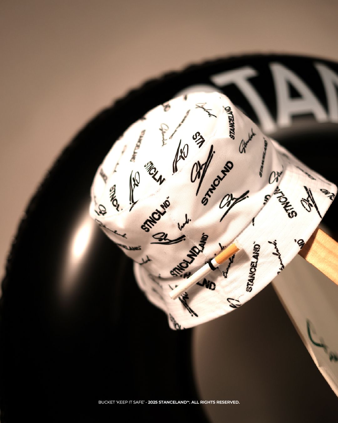 FISHERMAN'S HAT WHITE