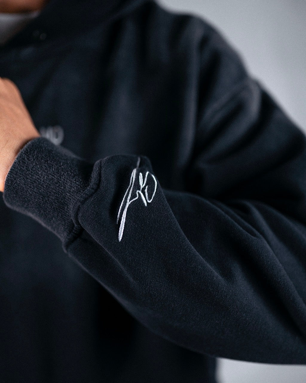 URBAN WEAR DISTRESSED HOODED