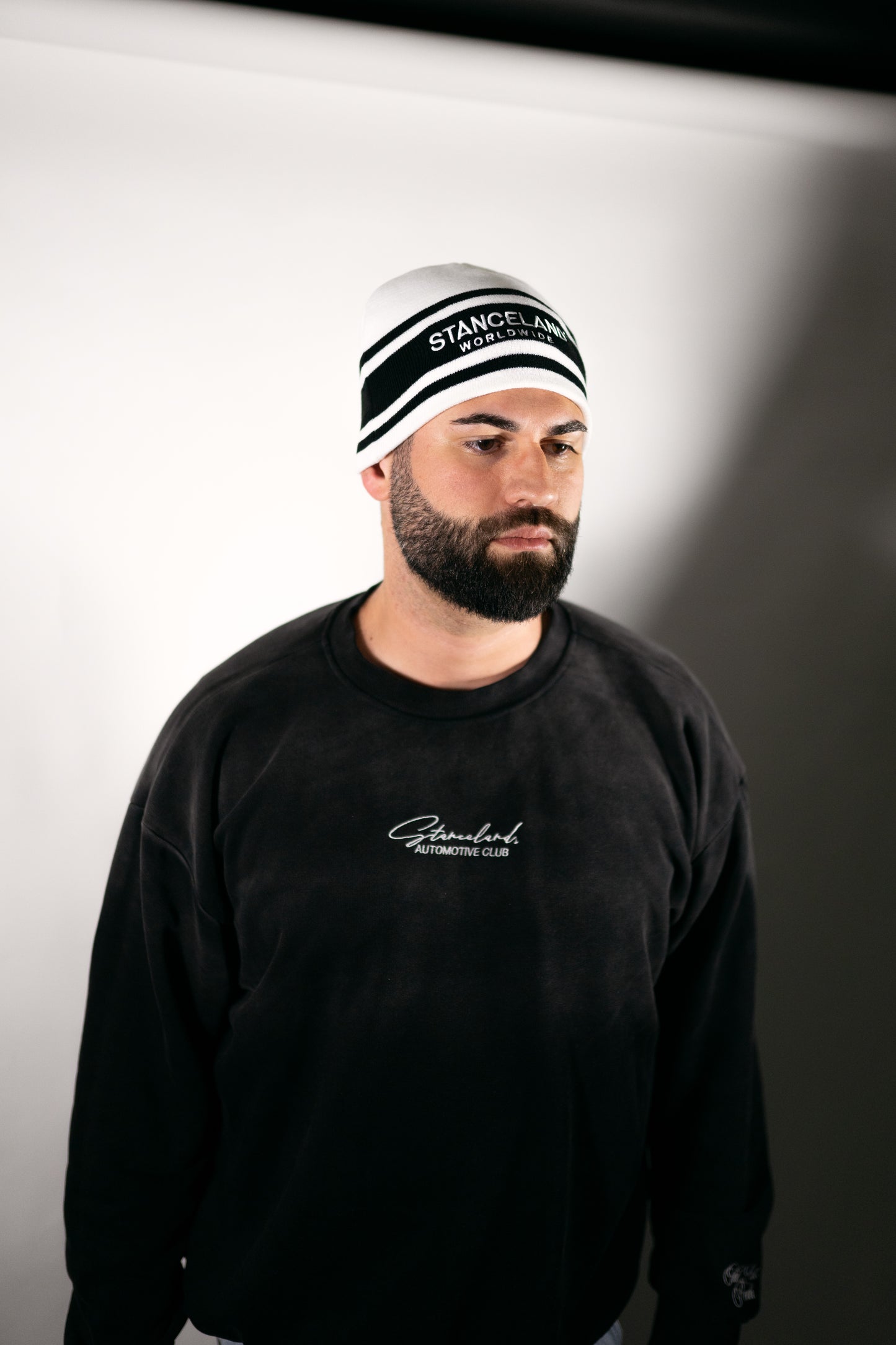 STANCELAND WORLDWIDE BEANIE – WHITE