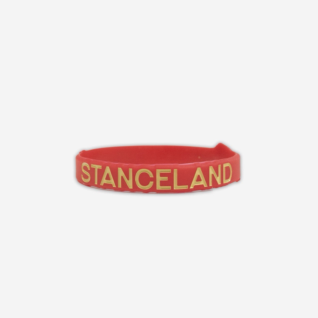 SILICONE WRISTBANDS BRACELETS RED