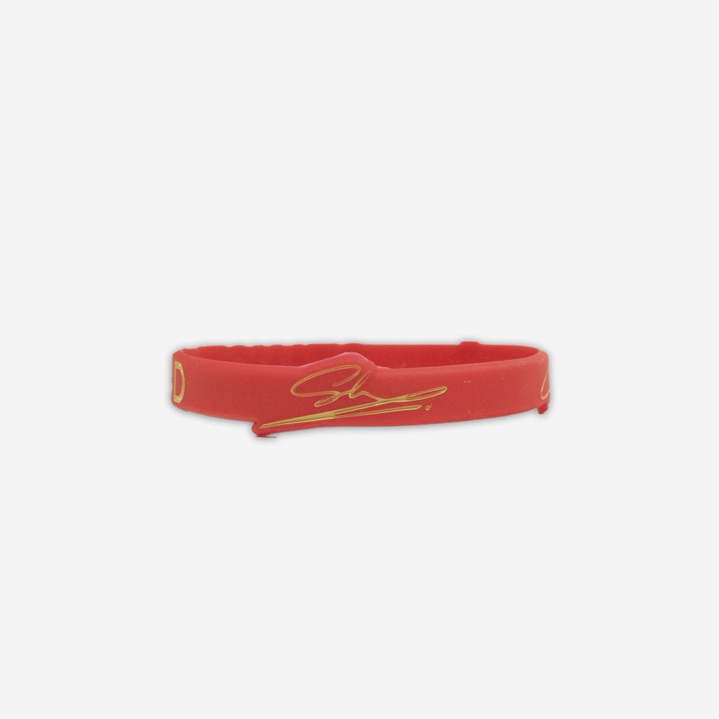 SILICONE WRISTBANDS BRACELETS RED