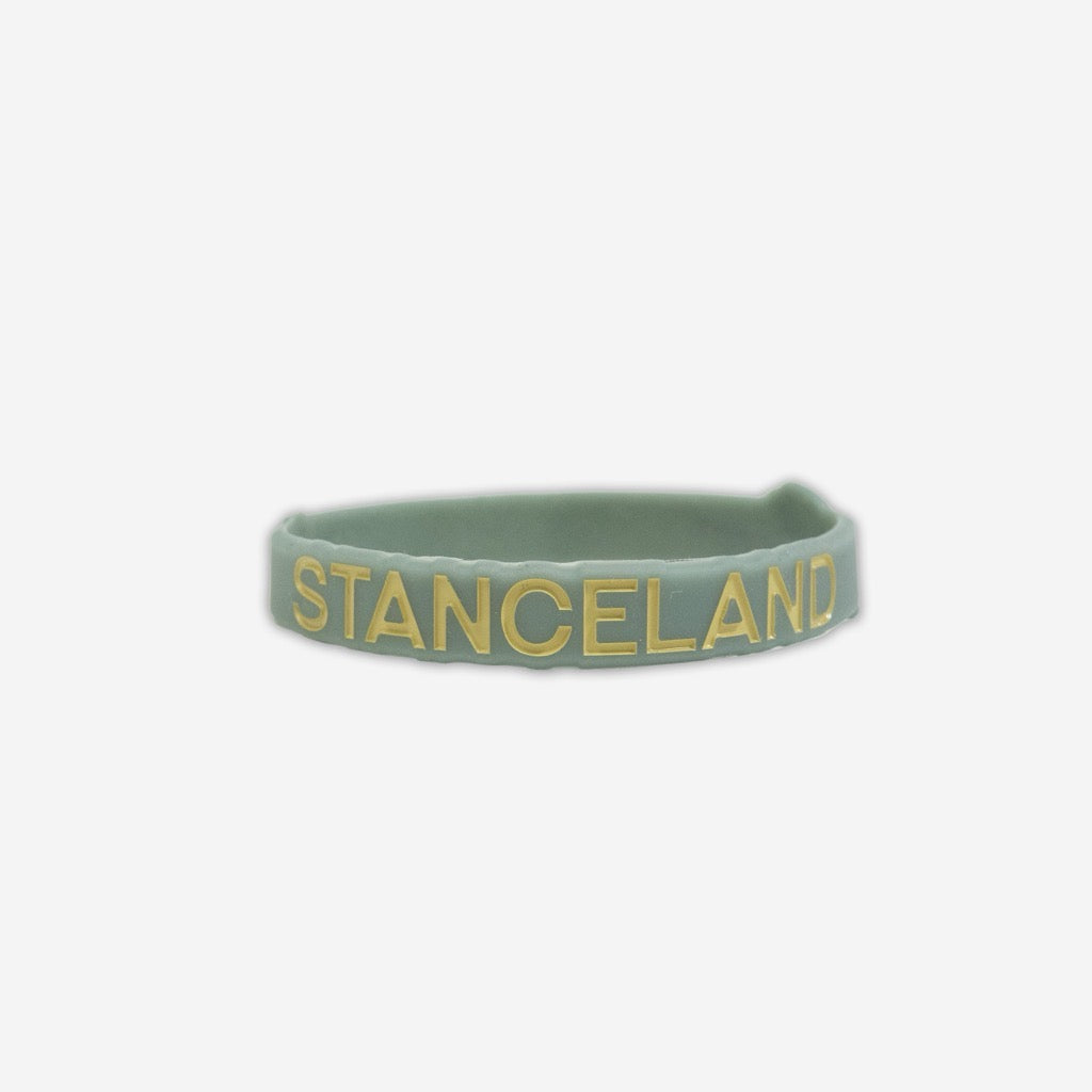 SILICONE WRISTBANDS BRACELETS NAVY GREEN