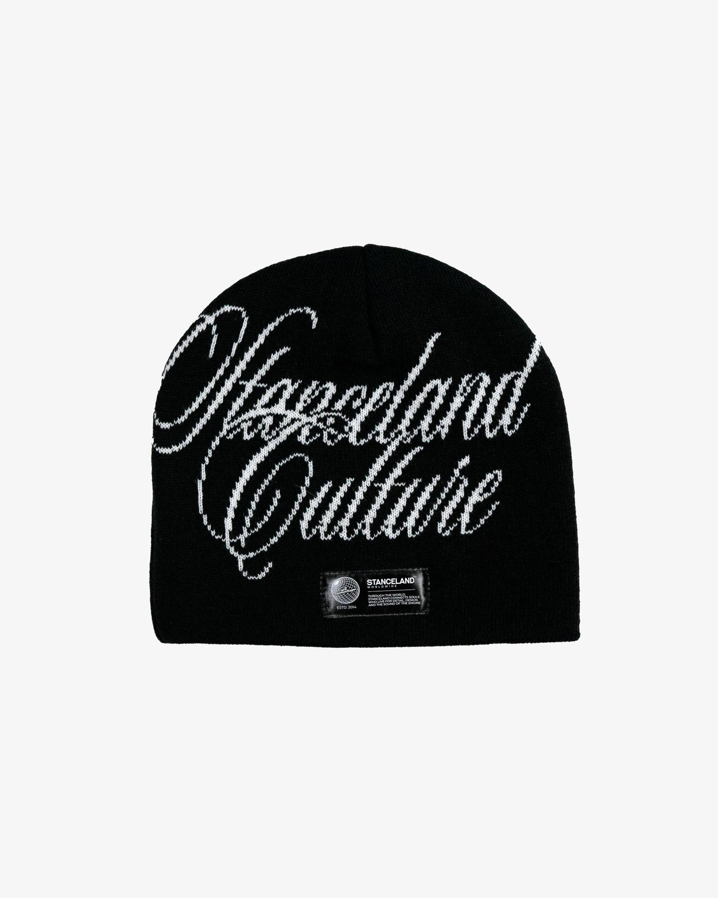 STANCELAND SIGNATURE CULTURE BEANIE BLACK
