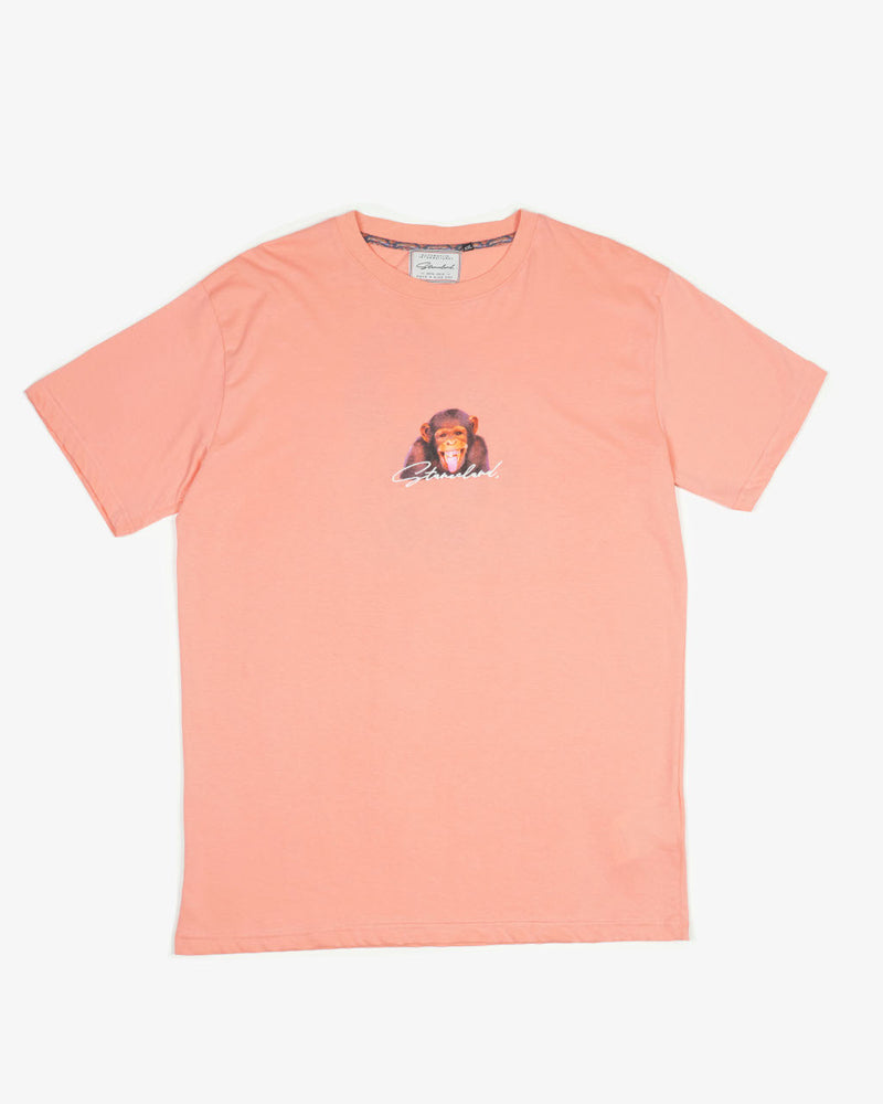 Stanceland Salmon Monkey Wheels T-shirt